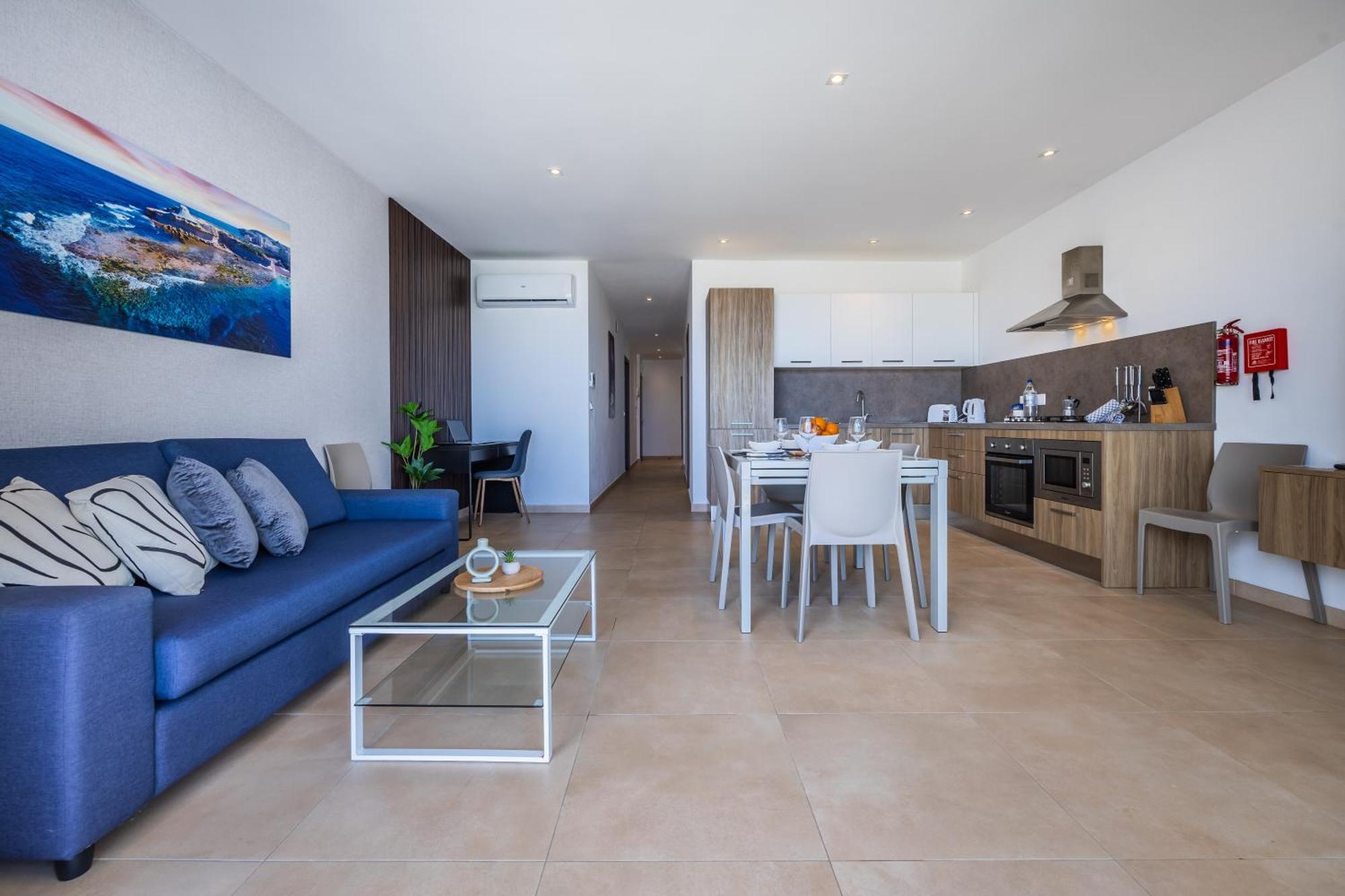 Fl5 Thelodge Amazing Views W Terrace By Homely Mellieħa Exterior foto